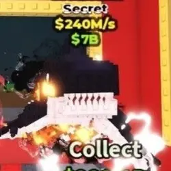 Orcaledon Secret 240M s Fire 9023 (Секретный персонаж) — Roblox, лот №238411