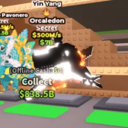 Orcaledon Yin Yang (Секретный персонаж) — Roblox, лот №238412