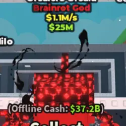 Orcalero Orcala (1 Trait)[Cursed] 1.1 M s (Brainrot God пер… — Roblox, лот №238415