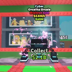 Orcalita Orcala - Cyber - 2.6M s (Brainrot God персонаж) — Roblox, лот №238448