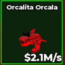 Orcalita Orcala CURSED (Brainrot God персонаж) — Roblox, лот №238452