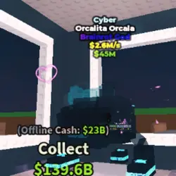 Orcalita Orcala Cyber (Brainrot God персонаж) — Roblox, лот №238453