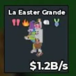 PA62# La Easter Grande 1.2B s - Egg and Bunny ears traits (… — Roblox, лот №238465