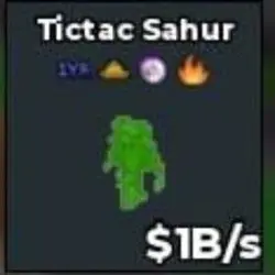 PA66# Rainbow Tictac Sahur 1B s - 1YR TRAITS (Секретный пер… — Roblox, лот №238468