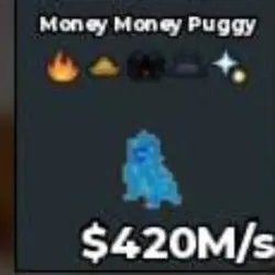PA86# Diamond Money Money Puggy 420M s - Clean traits (Секр… — Roblox, лот №238470