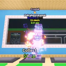 Pakrahmatmamat 3.8M s Crystal (Brainrot God персонаж) — Roblox, лот №238488