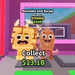 Pancake and Syrup (Секретный персонаж) — Roblox, лот №238526