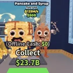 Pancake and Syrup 125M s Secret (Секретный персонаж) — Roblox, лот №238529