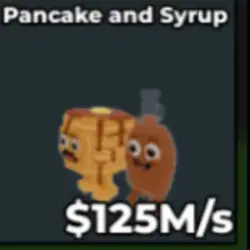 Pancake and Syrup I Rare (Секретный персонаж) — Roblox, лот №238531