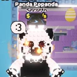 Panda Popanda (2.2B s) (Секретный персонаж) — Roblox, лот №238538