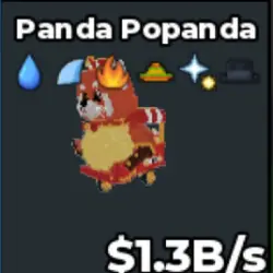 Panda Popanda 1,3B s With 6 Trais [ Clean ] (Секретный перс… — Roblox, лот №238540
