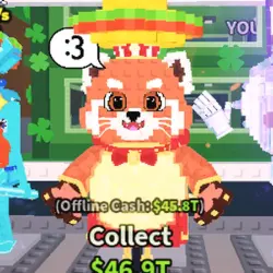 Panda Popanda 2B s (Секретный персонаж) — Roblox, лот №238552