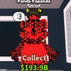 Panda Popanda 3.2B s Cursed (Секретный персонаж) — Roblox, лот №238555