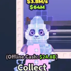 Pandanini Frostini 3.8M s Crystal (Brainrot God персонаж) — Roblox, лот №238603