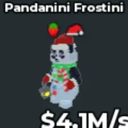 Pandanini Frostini Strawberry - Santa Hat Trait (Brainrot G… — Roblox, лот №238622