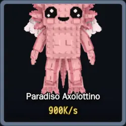 Paradiso Axolottino 900K s (Секретный персонаж) — Roblox, лот №238651