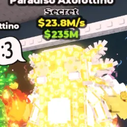 Paradiso Axolottino Divine 23.8 M s (Секретный персонаж) — Roblox, лот №238658