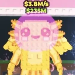 Paradiso Axolottino GOLD 3.8M s (Секретный персонаж) — Roblox, лот №238661