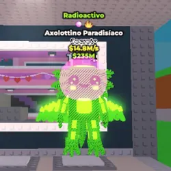 Paradiso Axolottino Radioactive 14.8M s (Секретный персонаж) — Roblox, лот №238573