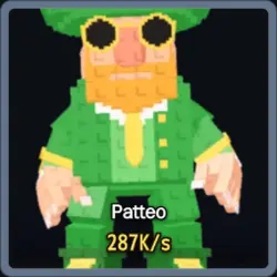 Patteo 287K s (Brainrot God персонаж) — Roblox, лот №238582