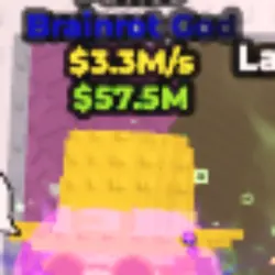 Patteo 3.3M s Gold brainrotgod (Brainrot God персонаж) — Roblox, лот №238583