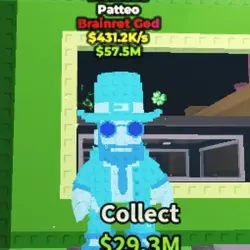 Patteo [Diamond] 431.2 K s (Brainrot God персонаж) — Roblox, лот №238585