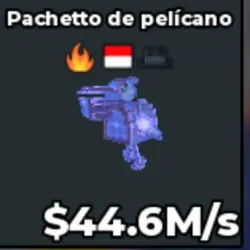 Pelican Pachetto Crystal - 44,6M s (Секретный персонаж) — Roblox, лот №238619