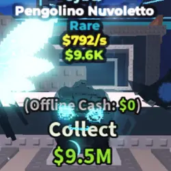 Pengolino Nuvoletto 792 s Cyber (Редкий персонаж) — Roblox, лот №238627
