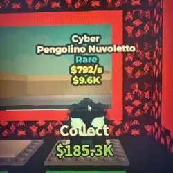 Pengolino Nuvoletto Cyber 792 s (Редкий персонаж) — Roblox, лот №238630