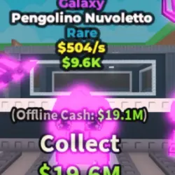 Pengolino Nuvoletto Galaxy 504 s " Rare drop" (Редкий персо… — Roblox, лот №238664