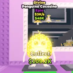 Penguino Cocosino Divine Very RARE (Эпический персонаж) — Roblox, лот №238689