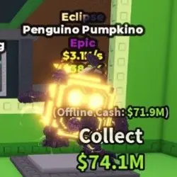 Penguino Pumpkino Eclipse (Эпический персонаж) — Roblox, лот №238695