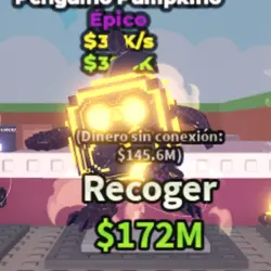 Penguino Pumpkino Eclipse - 3,1K s (Эпический персонаж) — Roblox, лот №238696
