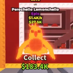 Perochello Lemonchello Lava Very RARE (Эпический персонаж) — Roblox, лот №238706