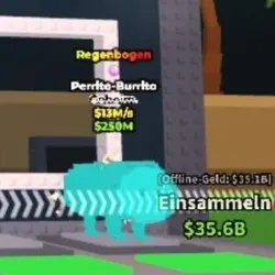 Perrito - Burrito Rainbow 13M (Секретный персонаж) — Roblox, лот №238713