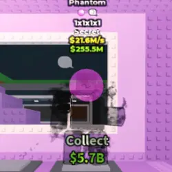 Phantom 1x1x1x1 21.6 M s (2 TRAITS) (Секретный персонаж) — Roblox, лот №238736