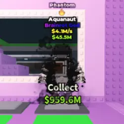 Phantom Aquanaut 4.1 M s (FIRE TRAIT) (Brainrot God персона… — Roblox, лот №238745