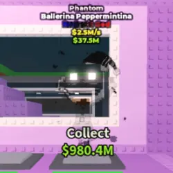 Phantom Ballerina Peppermintina 2.5 M s (Brainrot God персо… — Roblox, лот №238747