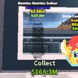 PHANTOM Bambu Bambu Sahur (Brainrot God персонаж) — Roblox, лот №238748