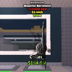 Phantom Brasilini Berimbini 3.4 M s (Brainrot God персонаж) — Roblox, лот №238762
