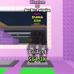 Phantom Brr Brr Patapim 1.6 K s (CROATIA TRAIT) (Эпический … — Roblox, лот №238763