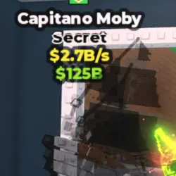 Phantom Capitano Moby 2.7B s (Секретный персонаж) — Roblox, лот №238790