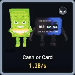 Phantom Cash or Card 1.2B s (Секретный персонаж) — Roblox, лот №238794