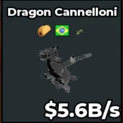 PHANTOM Dragon Cannelloni 5.6B s (Секретный персонаж) — Roblox, лот №238830