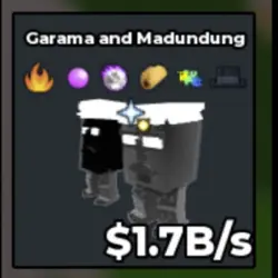 Phantom Garama and Madundung 1.7 B s (Секретный персонаж) — Roblox, лот №238846