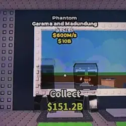 Phantom Garama and Madundung 50M s Instat (Секретный персон… — Roblox, лот №238858