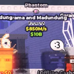 Phantom Garama and Madundung 850m s (Секретный персонаж) — Roblox, лот №238862
