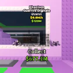 Phantom Guerriro Digitale 6.6 M s (Секретный персонаж) — Roblox, лот №238883