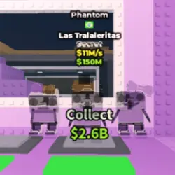 Phantom Las Tralaleritas 11 M s (BRAZIL TRAIT) (Секретный п… — Roblox, лот №238898