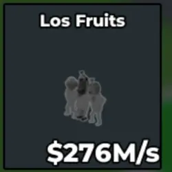 Phantom Los Fruits $276M s (Секретный персонаж) — Roblox, лот №238921